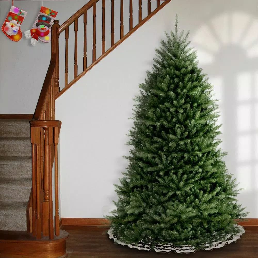 National Tree Company 6 ft. Dunhill Fir Artificial Christmas Tree, Full Body Design with 1430 Branch Tips
