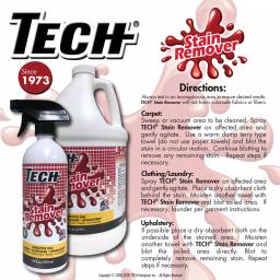 TECH Stain Remover - All-Purpose Fabric, Carpet, and Upholstery Cleaner, 8 oz. thumbnail 4