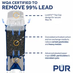 PUR MAXION Water Pitcher Replacement Filter, Lead Reduction, 1-Pack thumbnail 8