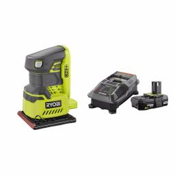 RYOBI 18V ONE+ Cordless 1/4 Sheet Sander Kit with 2.0 Ah Battery and Charger thumbnail 1