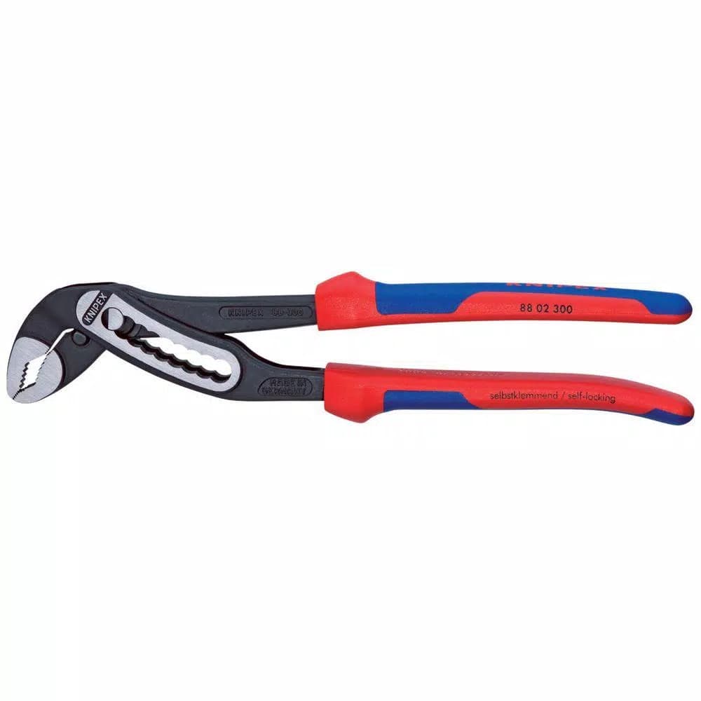 Knipex 12 in. Alligator Pliers, Forged Steel with 61 HRC Hardened Teeth