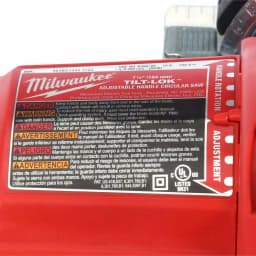 Milwaukee 6390-20 15 Amp 7-1/4 in. Tilt-Lok Corded Circular Saw with Hard Case thumbnail 10