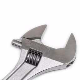 Crescent 10 in. Adjustable Wrench with Hex Jaw Design and Chrome Finish thumbnail 6