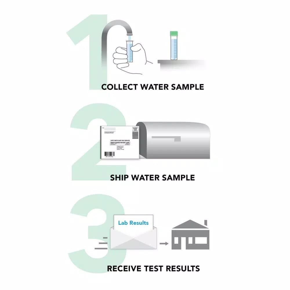 Safe Home Select Water Test Kit - Lab Tested for 15 Contaminants