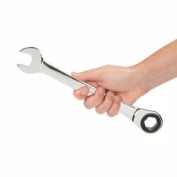TEKTON 23 mm Ratcheting Combination Wrench, 6-Point Box End, 72-Tooth Gear thumbnail 7