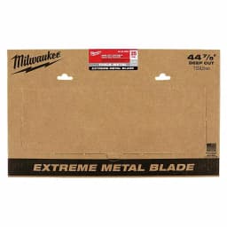 Milwaukee 44-7/8 in. 8/10 TPI Extreme Metal Deep Cut Band Saw Blades, 25-Pack thumbnail 4
