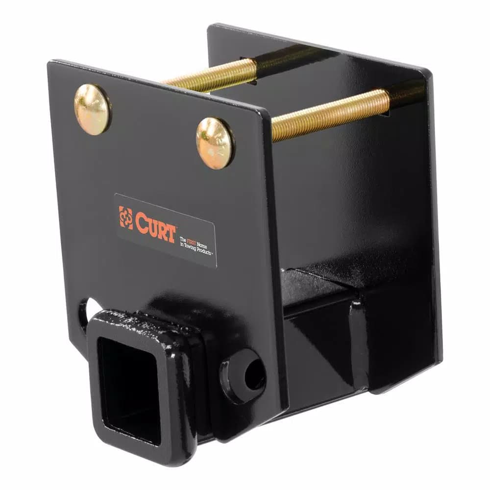 CURT RV Bumper Hitch with 2" Receiver, Fits 4" x 4" Bumper Beams