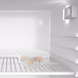 Mind Reader Clear Stackable 1-Dozen Egg Container Storage Drawer, Reusable BPA-Free Plastic thumbnail 7