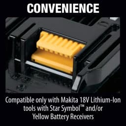 Makita 18V LXT Lithium-Ion 6.0 Ah Battery 2-Pack (BL1860B-2) thumbnail 4