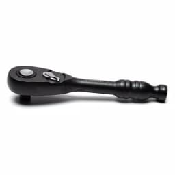 Husky 3/8 in. Drive 100-Position Stubby Ratchet, 5.5 in. Length, Black thumbnail 2