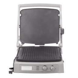Cuisinart Deluxe Griddler 240 sq. in. Stainless Steel Indoor Grill with Dual-Zone Temperature Control thumbnail 2
