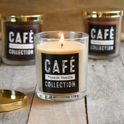 LUMABASE Coffee Cafe Collection Scented Candles, 10 oz. Glass Jars, Set of 3 thumbnail 5