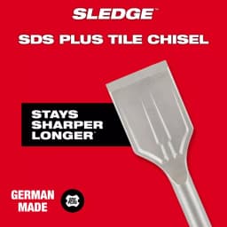 Milwaukee 1-7/8 in. SDS-Plus SLEDGE Steel Tile Chisel thumbnail 4