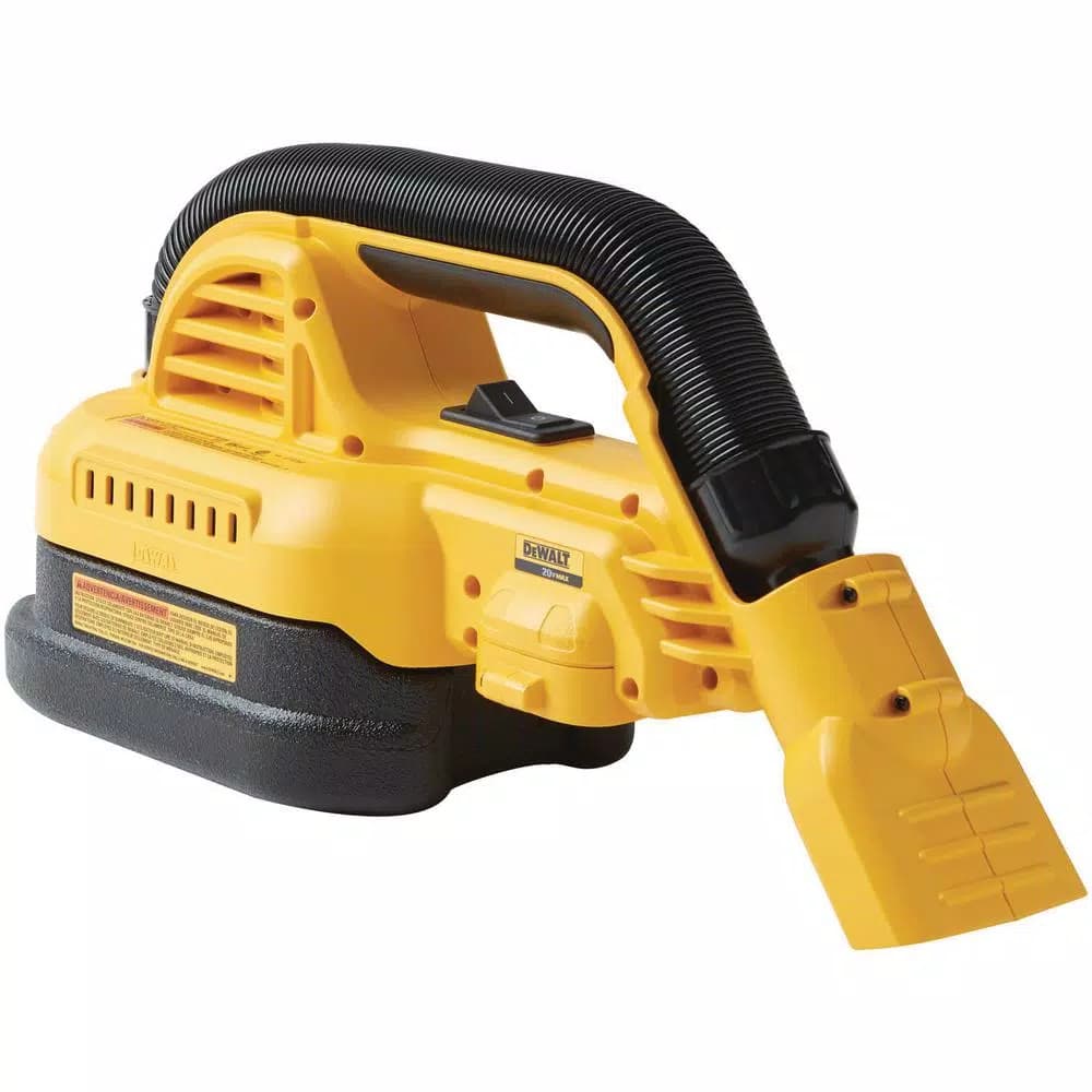 DEWALT 20V MAX Cordless 1/2 Gal. Wet/Dry Portable Vacuum (Tool-Only)