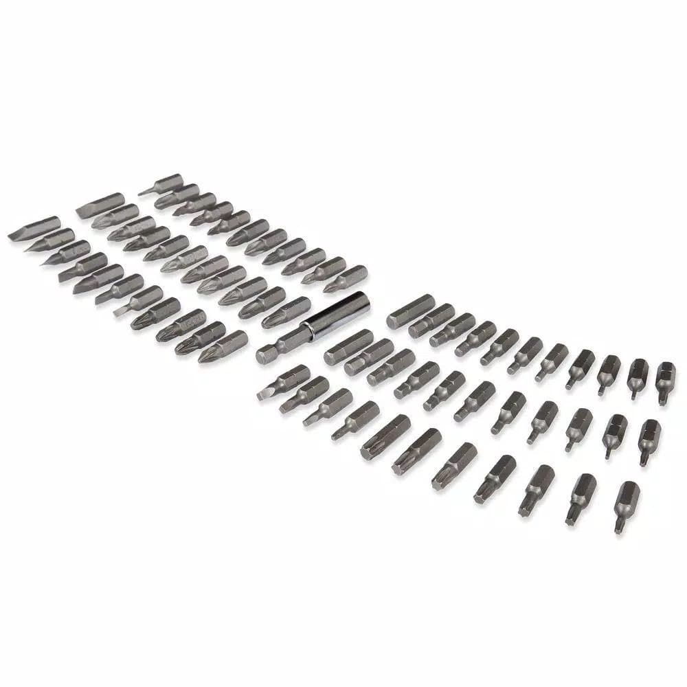 Stalwart Ultimate Compact 67-Piece Screwdriver Bit Set with Storage Case