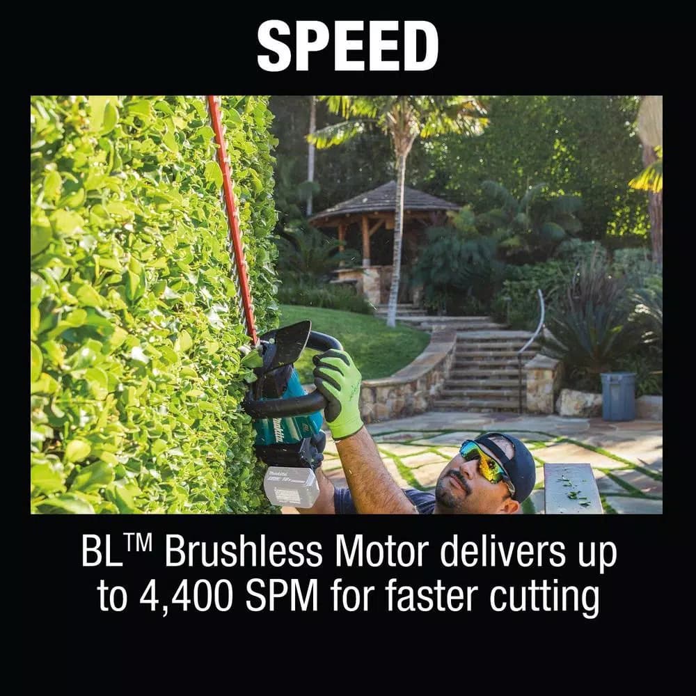 Makita 18V LXT Brushless Cordless 24 in. Hedge Trimmer (Tool Only)
