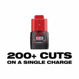 Milwaukee M12 Cordless PVC Pipe Shear, 12V Lithium-Ion (Tool-Only) thumbnail 4