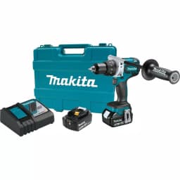 Makita 18V LXT Brushless Cordless 1/2 in. Driver-Drill Kit with 5.0 Ah Battery and Charger thumbnail 1