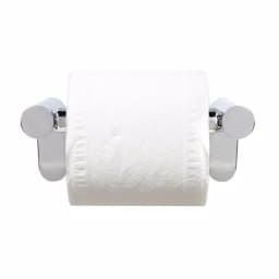 MODONA Oval Toilet Paper Holder with Stainless Steel Roller in Polished Chrome thumbnail 3