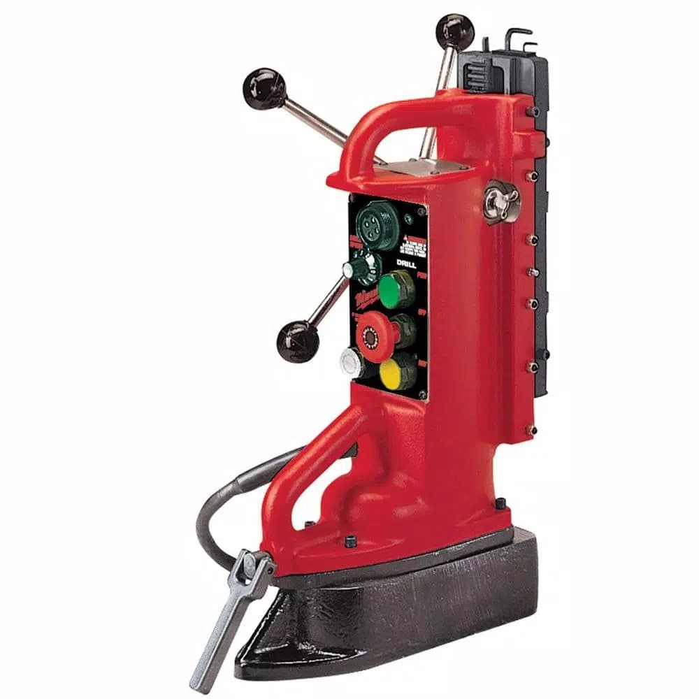 Milwaukee 4203 Electromagnetic Adjustable Position Drill Press Base with 11 in. Travel
