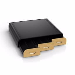 Mind Reader Anchor 36-Capacity K-Cup Storage Drawer with Wood Veneer and Heat-Resistant Panel, Black thumbnail 6