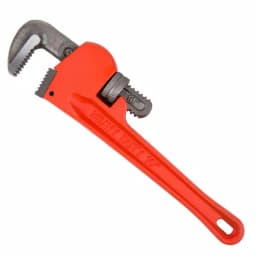 Stalwart 3-Piece Heavy Duty Cast Iron Pipe Wrench Set with Storage Pouch thumbnail 3