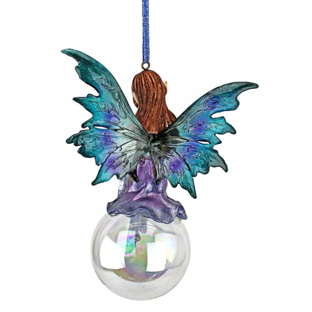 Design Toscano 5.5 in. Snow Fairy Goddess Holiday Ornament