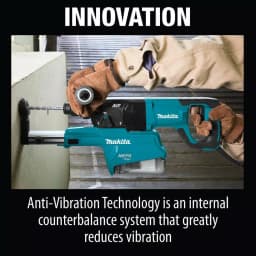 Makita HR2661 1 in. AVT Rotary Hammer with HEPA Dust Extractor, SDS-Plus, D-Handle thumbnail 11