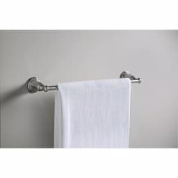KOHLER Kelston 24 in. Single Towel Bar - Vibrant Brushed Nickel thumbnail 3
