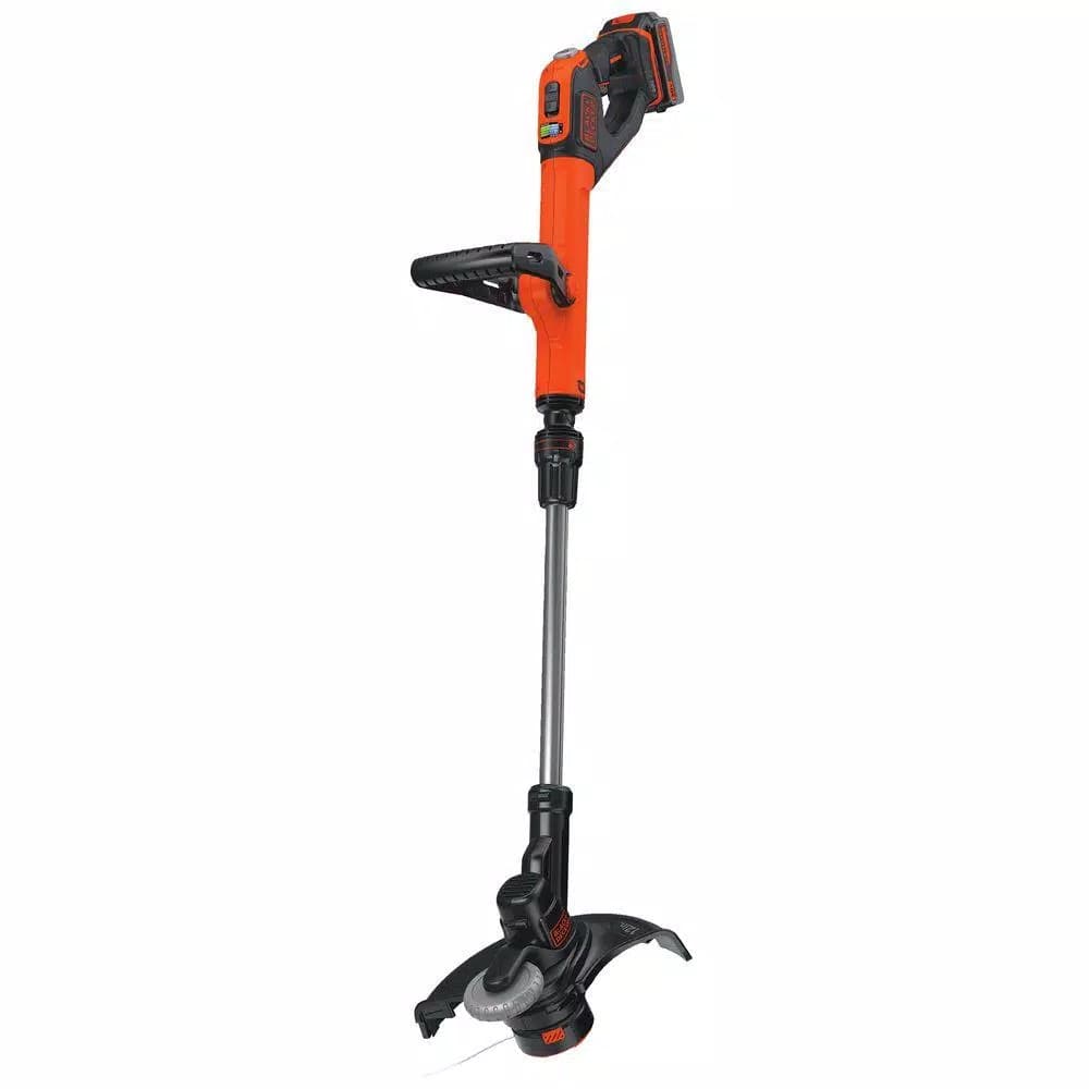 BLACK+DECKER 20V MAX 12 in. Cordless 2-in-1 String Trimmer and Edger with 3.0 Ah Battery and Charger