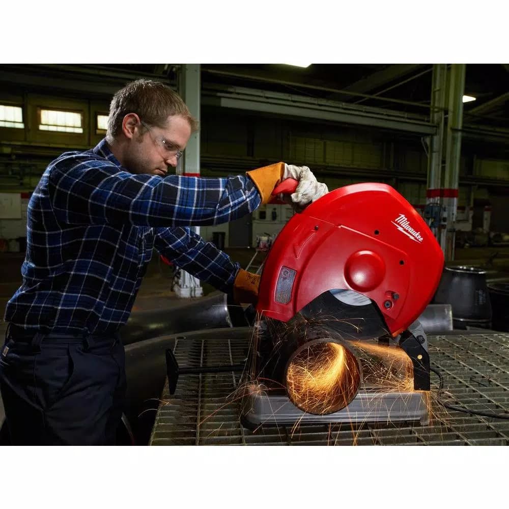 Milwaukee 14 in. 15 Amp Abrasive Cut-Off Machine, 4 MAX HP