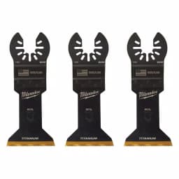 Milwaukee 1-3/4 in. Titanium Bi-Metal Universal Fit Oscillating Multi-Tool Blades, 3-Pack thumbnail 5