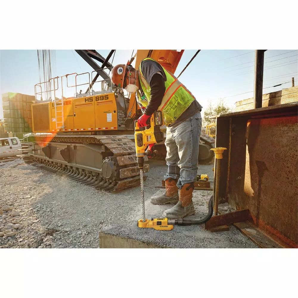 DEWALT DCH481X2 60V MAX FLEXVOLT SDS-Max Rotary Hammer Kit with (2) 9.0Ah Batteries