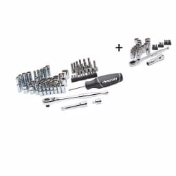 Husky 90-Piece Mechanic Tool Set with 28-Piece 3/8 in. Drive Pass-Through Socket Wrench Set thumbnail 1