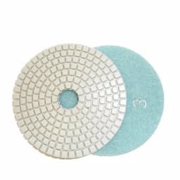 Unbranded JHX 4 in. 3-Step Diamond Polishing Pads, Dry/Wet, 3-Set thumbnail 4
