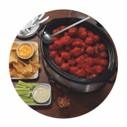 Hamilton Beach 8 Qt. Programmable Stainless Steel Slow Cooker with Timer and Temperature Settings thumbnail 4