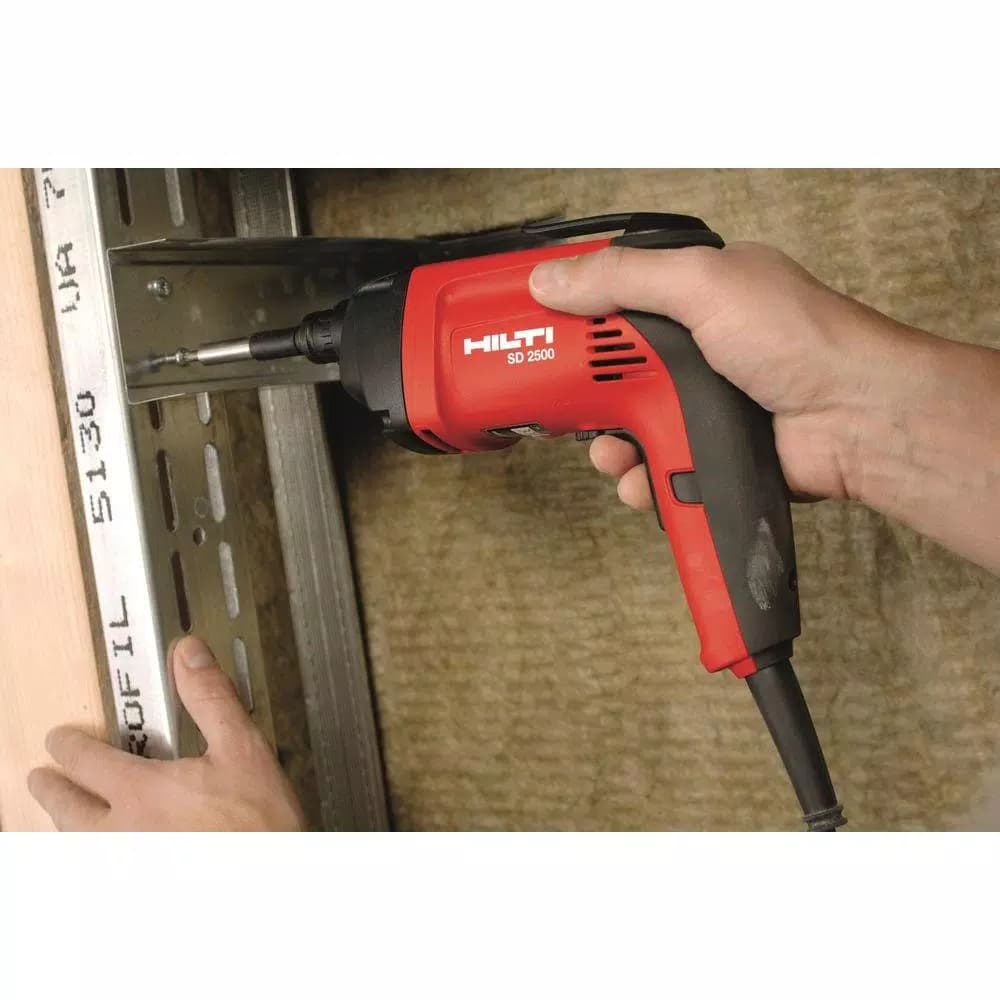 Hilti SD 2500 1/4 in. Corded Screw Gun, 6.5 Amp, 2200 RPM