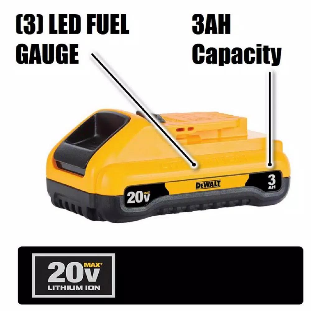 DEWALT 20V MAX Cordless 3/8 in. Right Angle Drill/Driver Kit with (1) 20V 3.0Ah Battery