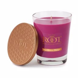 ROOT CANDLES Veriglass Blackberry Mango Scented Soy & Beeswax Jar Candle thumbnail 2