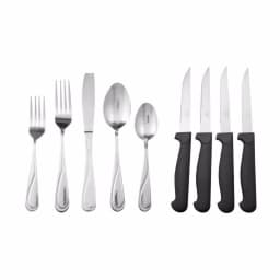 Gibson Home Trillium Plus 24-Piece 18/10 Stainless Steel Flatware Set, Service for 4 thumbnail 2