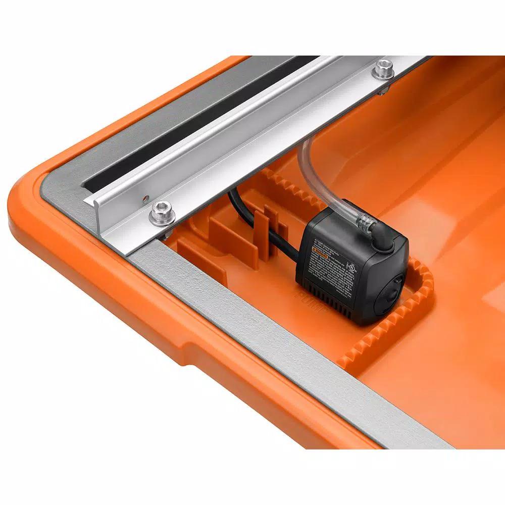 RIDGID 9 Amp 7 in. Corded Wet Tile Saw with Stand
