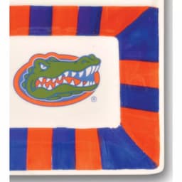 Magnolia Lane Florida Ceramic NCAA Collegiate 4-Section Tailgating Serving Platter thumbnail 2