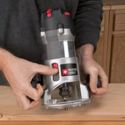 PORTER-CABLE 2.25 HP Fixed Base Router Kit, 12 Amp, Variable Speed thumbnail 10