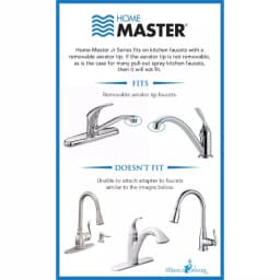 Home Master Jr F2 Countertop Water Filter System, Black thumbnail 6