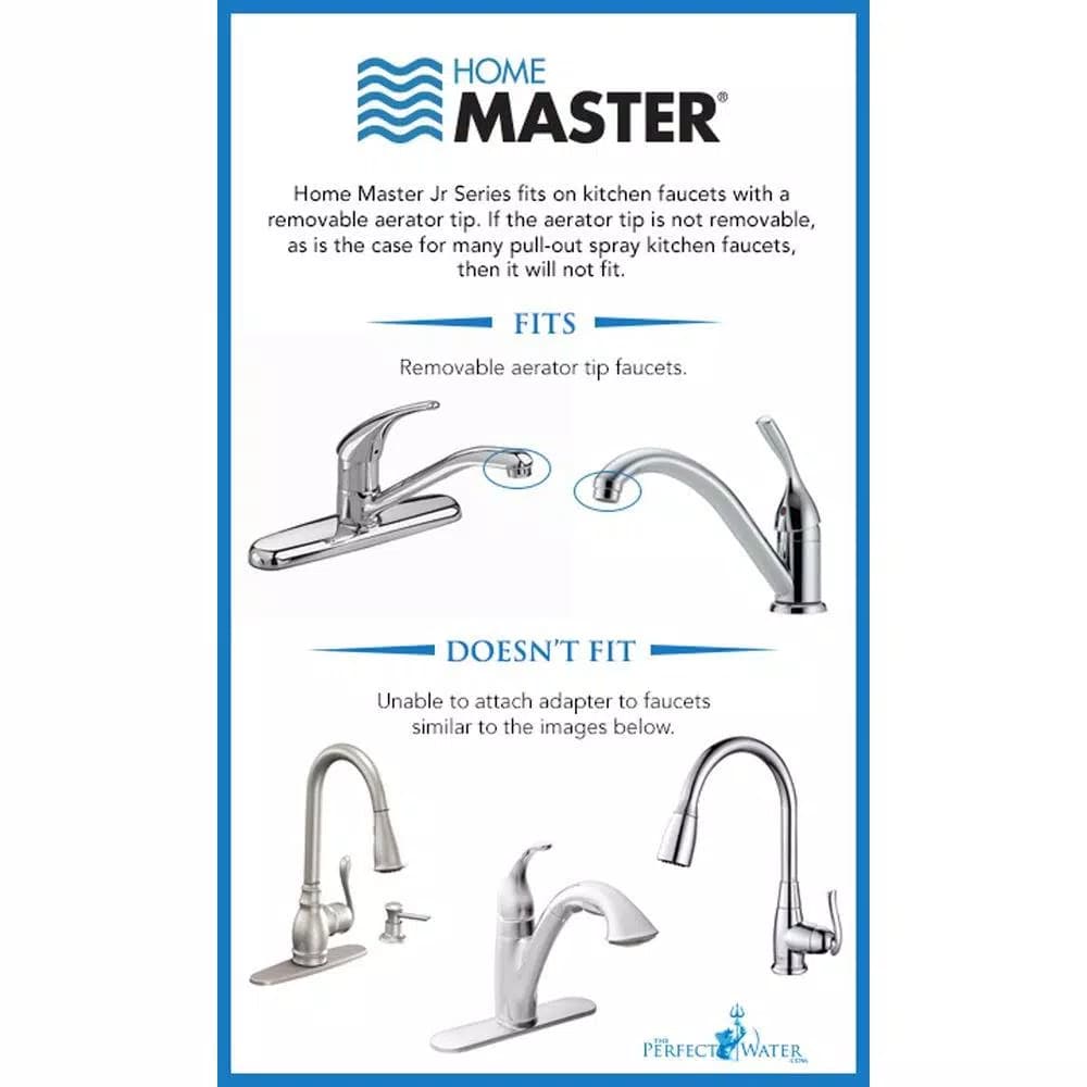 Home Master Jr F2 Countertop Water Filter System, Black