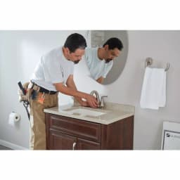 KOHLER Worth 18 in. Single Towel Bar in Brushed Nickel thumbnail 4
