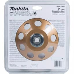 Makita 7 in. Turbo 24 Segment Diamond Cup Wheel, Anti-Vibration Design thumbnail 6
