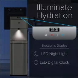 Brio Moderna Self-Cleaning Bottom Loading Water Cooler - Stainless Steel thumbnail 2