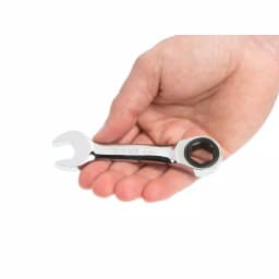 TEKTON 8-Piece Stubby Ratcheting Combination Wrench Set, 5/16 in. to 3/4 in. thumbnail 10