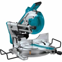 Makita 10 in. Dual-Bevel Sliding Compound Miter Saw, 18V X2 LXT Brushless Cordless (Tool Only) thumbnail 1